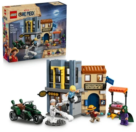 LEGO® ONE PIECE Lemiama kova su Captain Smoker Žaislas 75642