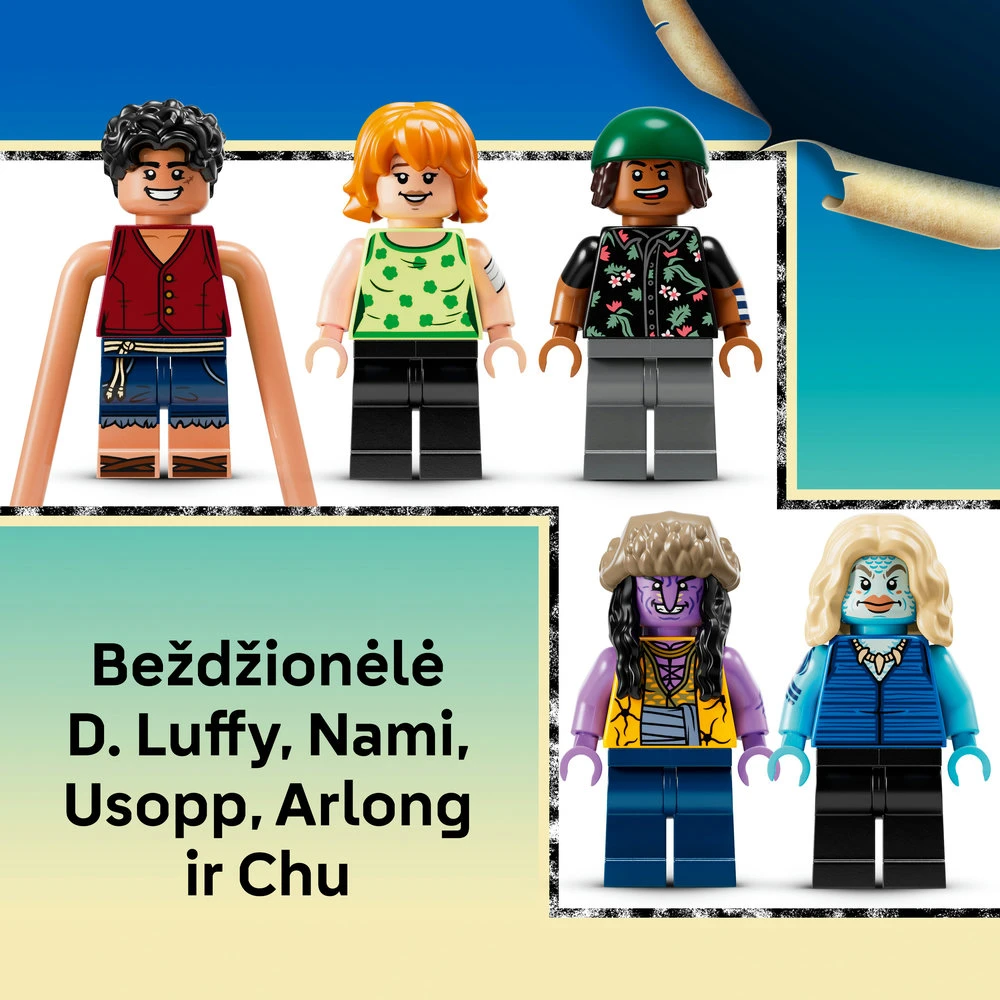 LEGO® ONE PIECE Mūšis Arlong Park Piratų žaislas 75638