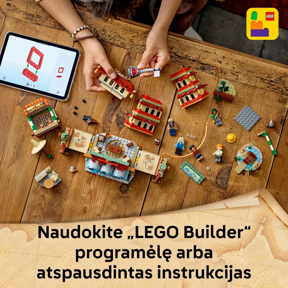 LEGO® ONE PIECE Mūšis Arlong Park Piratų žaislas 75638