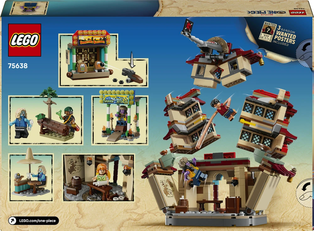 LEGO® ONE PIECE Mūšis Arlong Park Piratų žaislas 75638