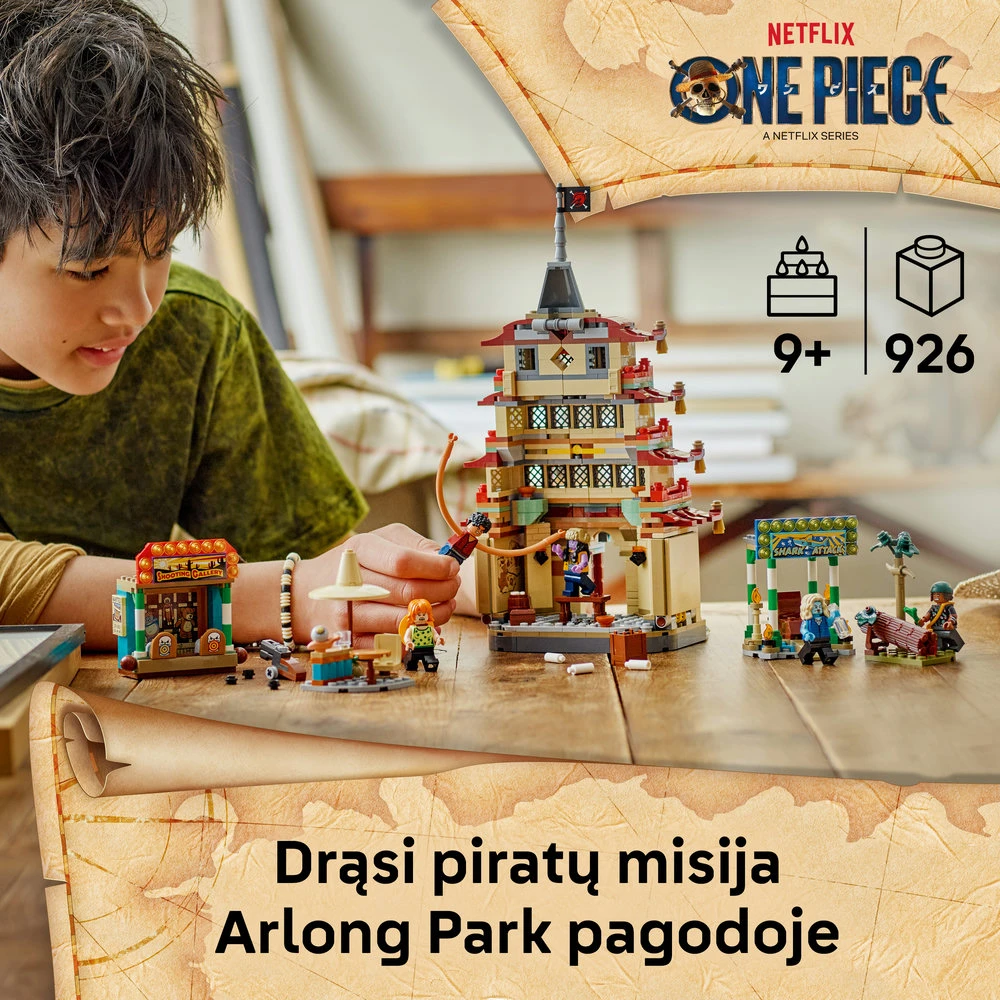 LEGO® ONE PIECE Mūšis Arlong Park Piratų žaislas 75638