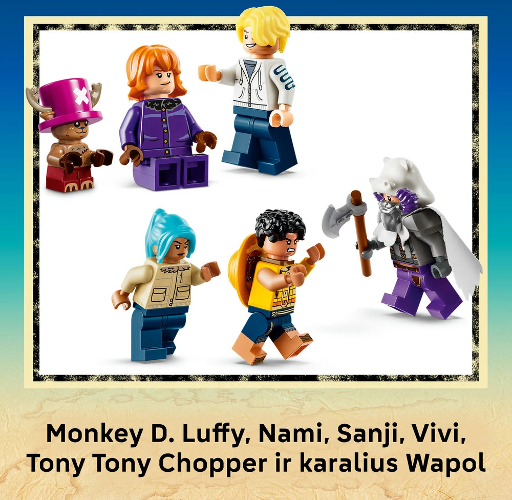 LEGO® ONE PIECE Mūšis prie Drum pilies Žaislas 75645