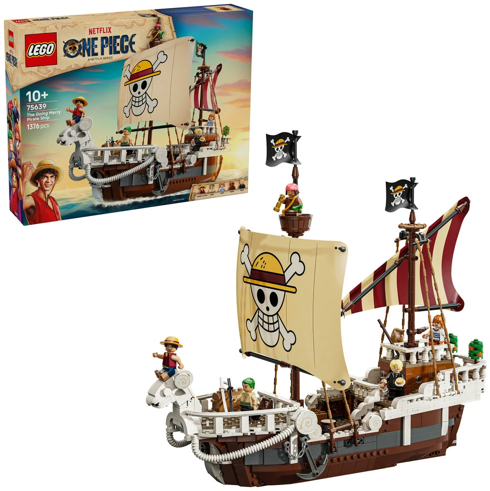 LEGO® ONE PIECE Piratų laivas „Going Merry“, žaislas 75639