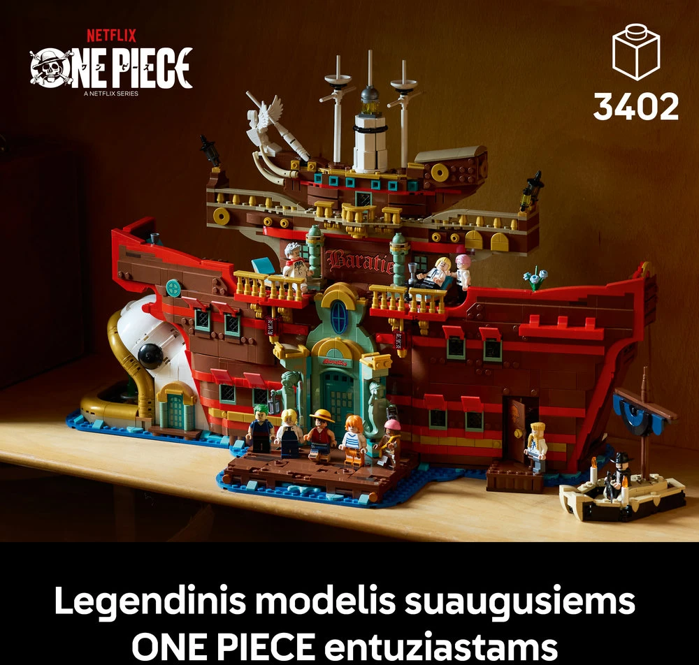 LEGO® ONE PIECE Plaukiojantis restoranas „Baratie“ 75640