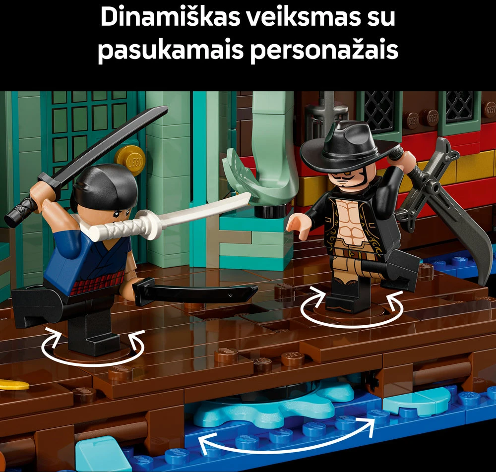 LEGO® ONE PIECE Plaukiojantis restoranas „Baratie“ 75640