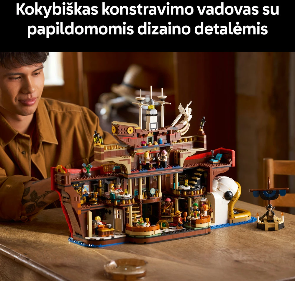 LEGO® ONE PIECE Plaukiojantis restoranas „Baratie“ 75640