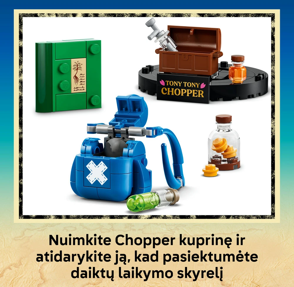 LEGO® ONE PIECE Tony Tony Chopper ONE PIECE suvenyras 75643