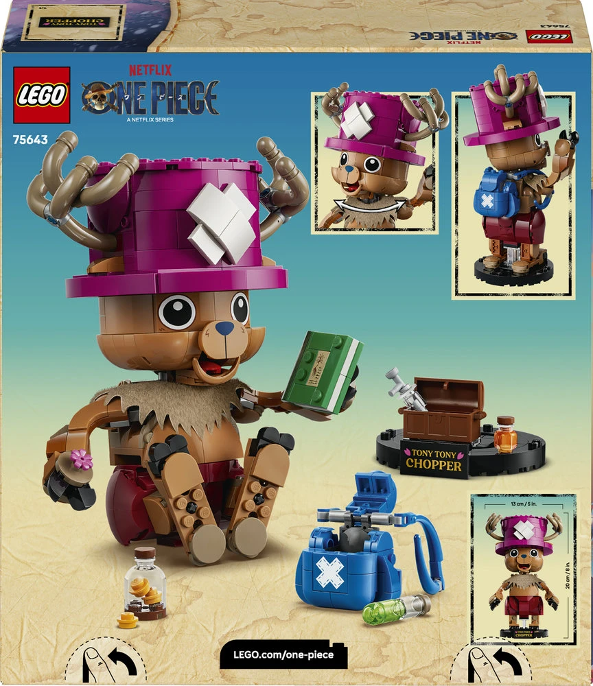 LEGO® ONE PIECE Tony Tony Chopper ONE PIECE suvenyras 75643