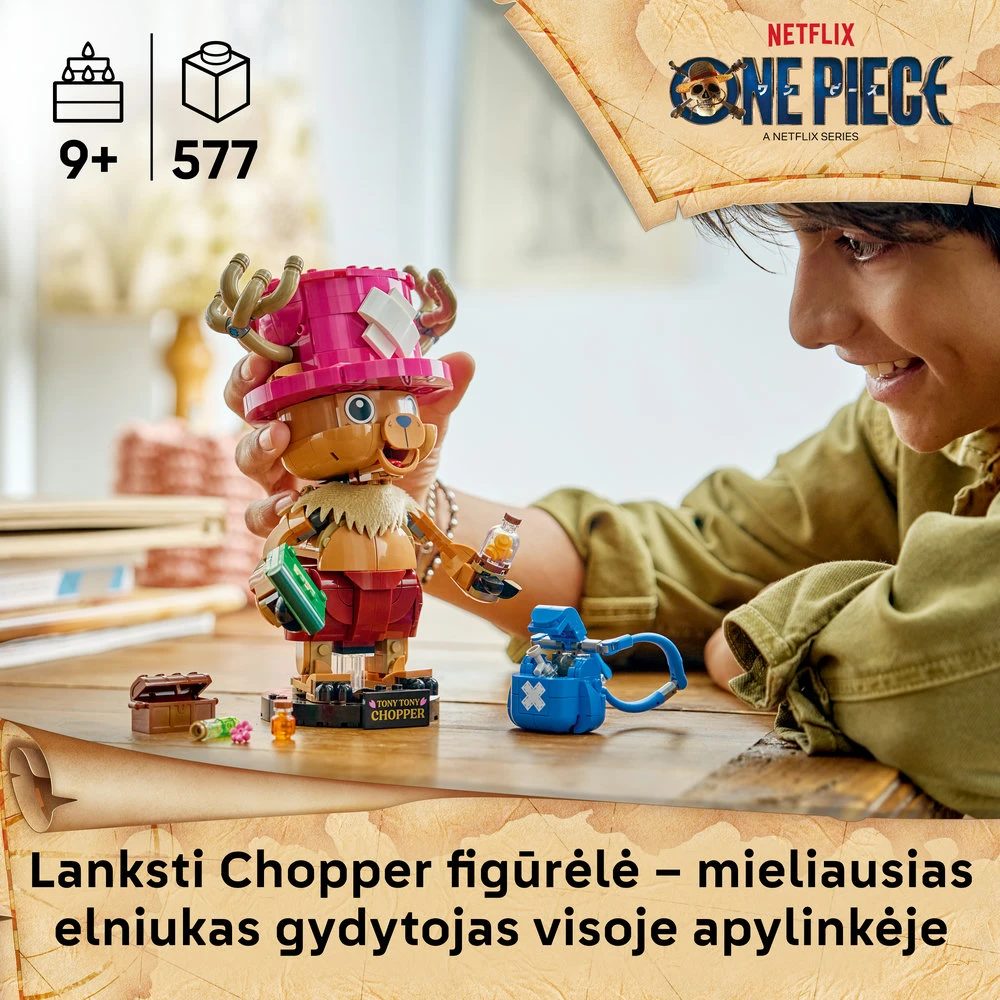 LEGO® ONE PIECE Tony Tony Chopper ONE PIECE suvenyras 75643