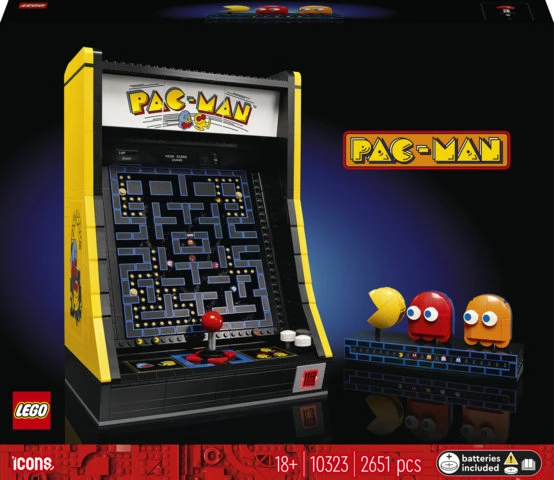 LEGO® Icons PAC-MAN žaidimų automatas (10323)
