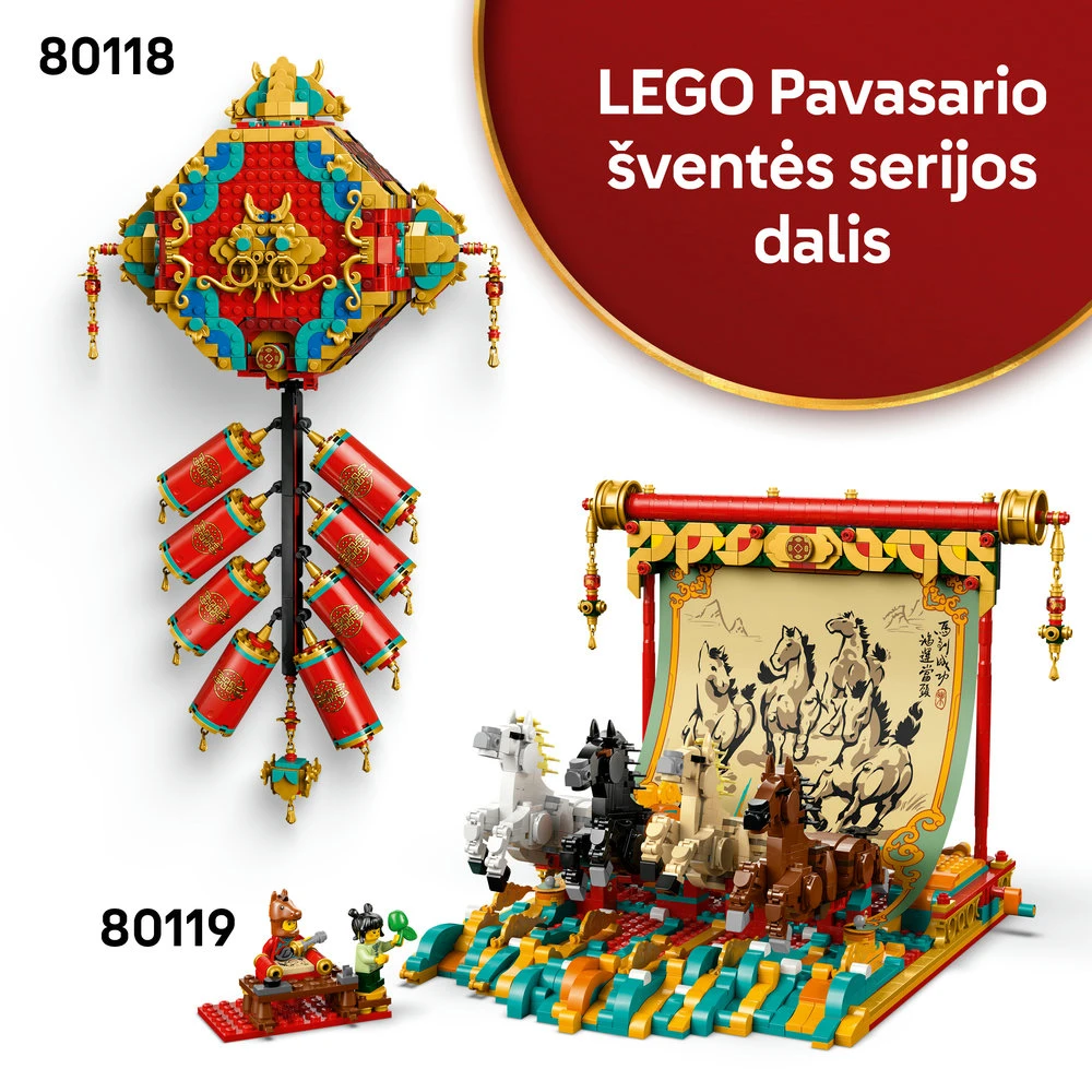 LEGO® Pavasario šventės sėkmės fejerverkas 80118