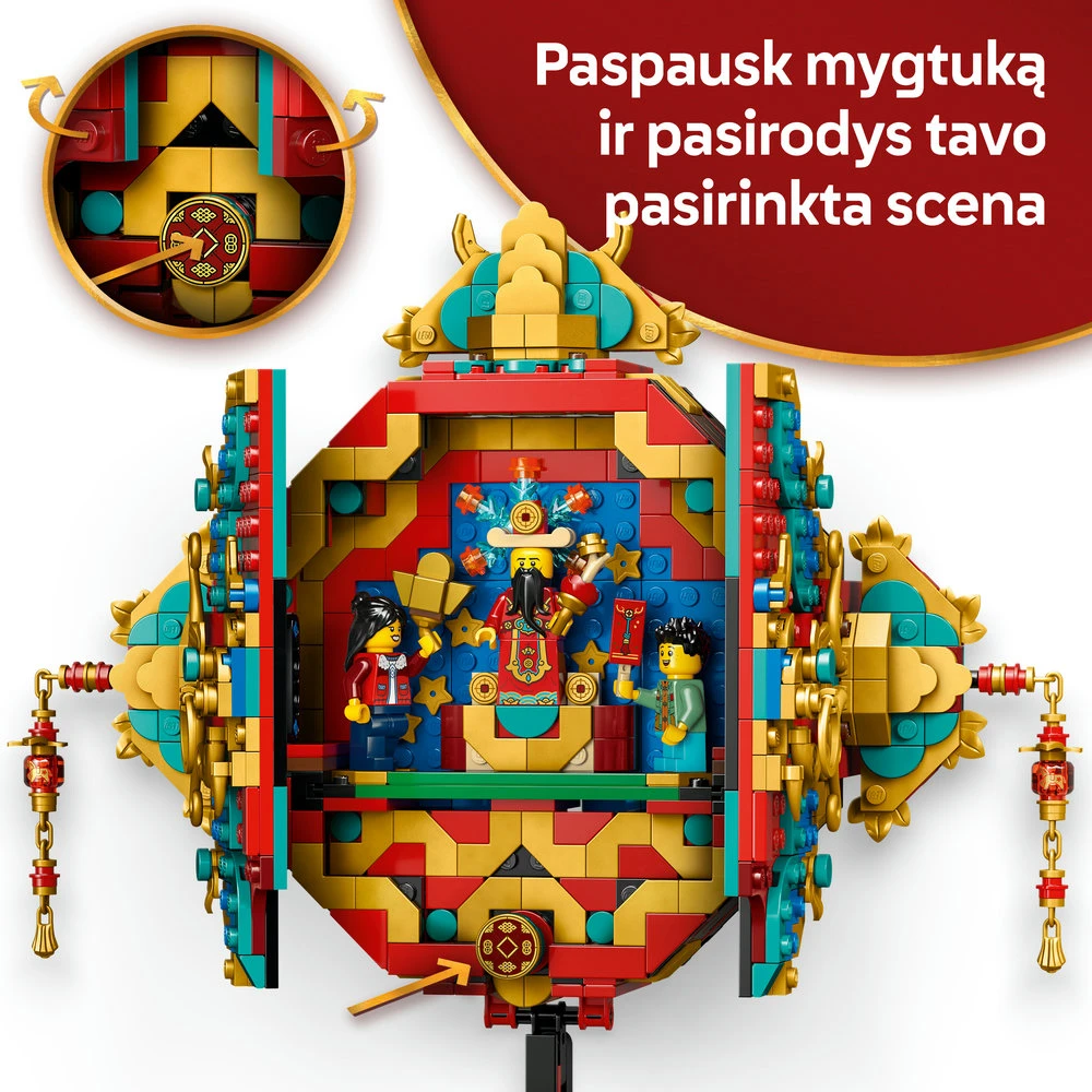 LEGO® Pavasario šventės sėkmės fejerverkas 80118