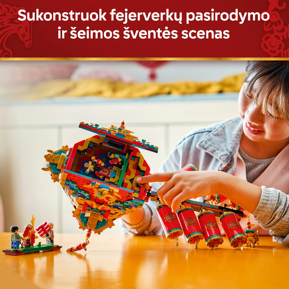 LEGO® Pavasario šventės sėkmės fejerverkas 80118