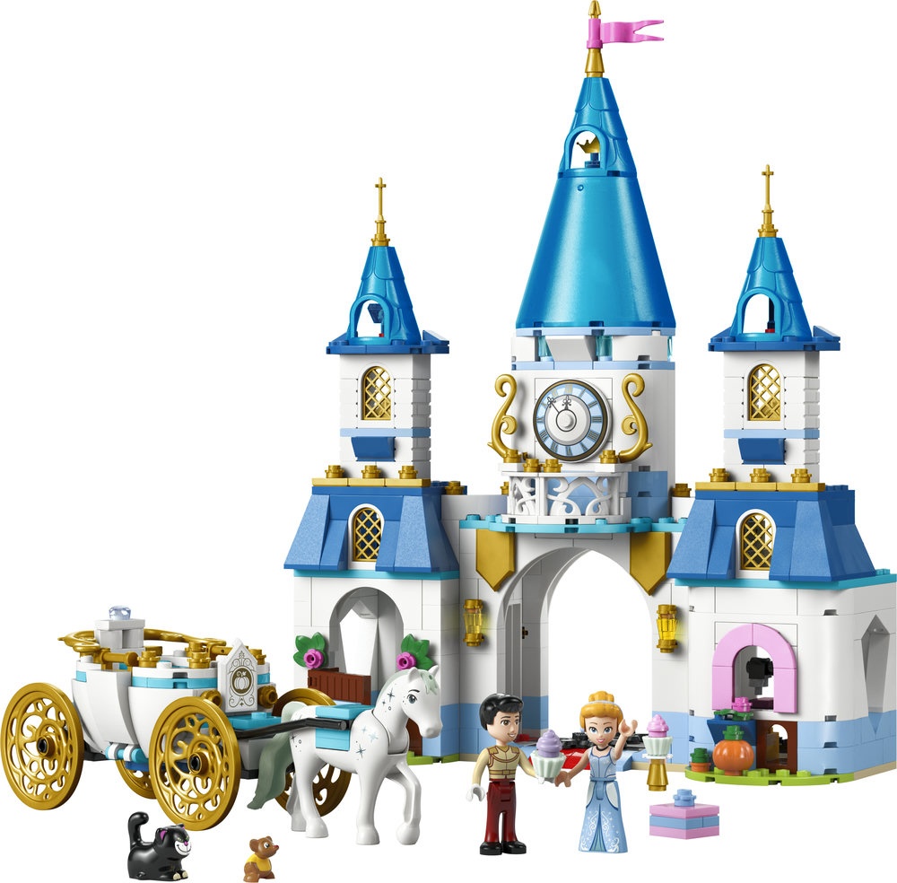 LEGO® Disney Pelenės pilis ir karieta (43275)