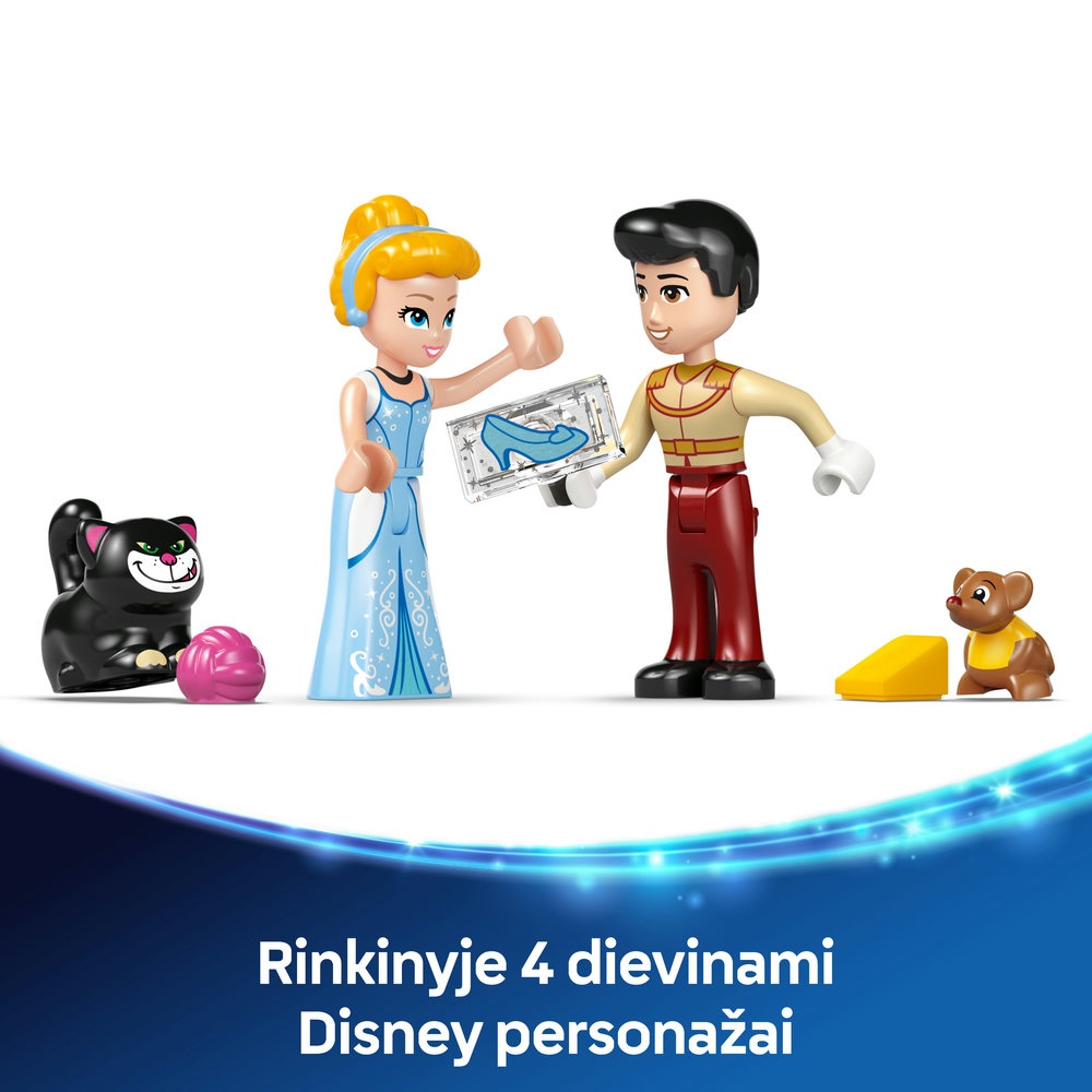 LEGO® Disney Pelenės pilis ir karieta (43275)
