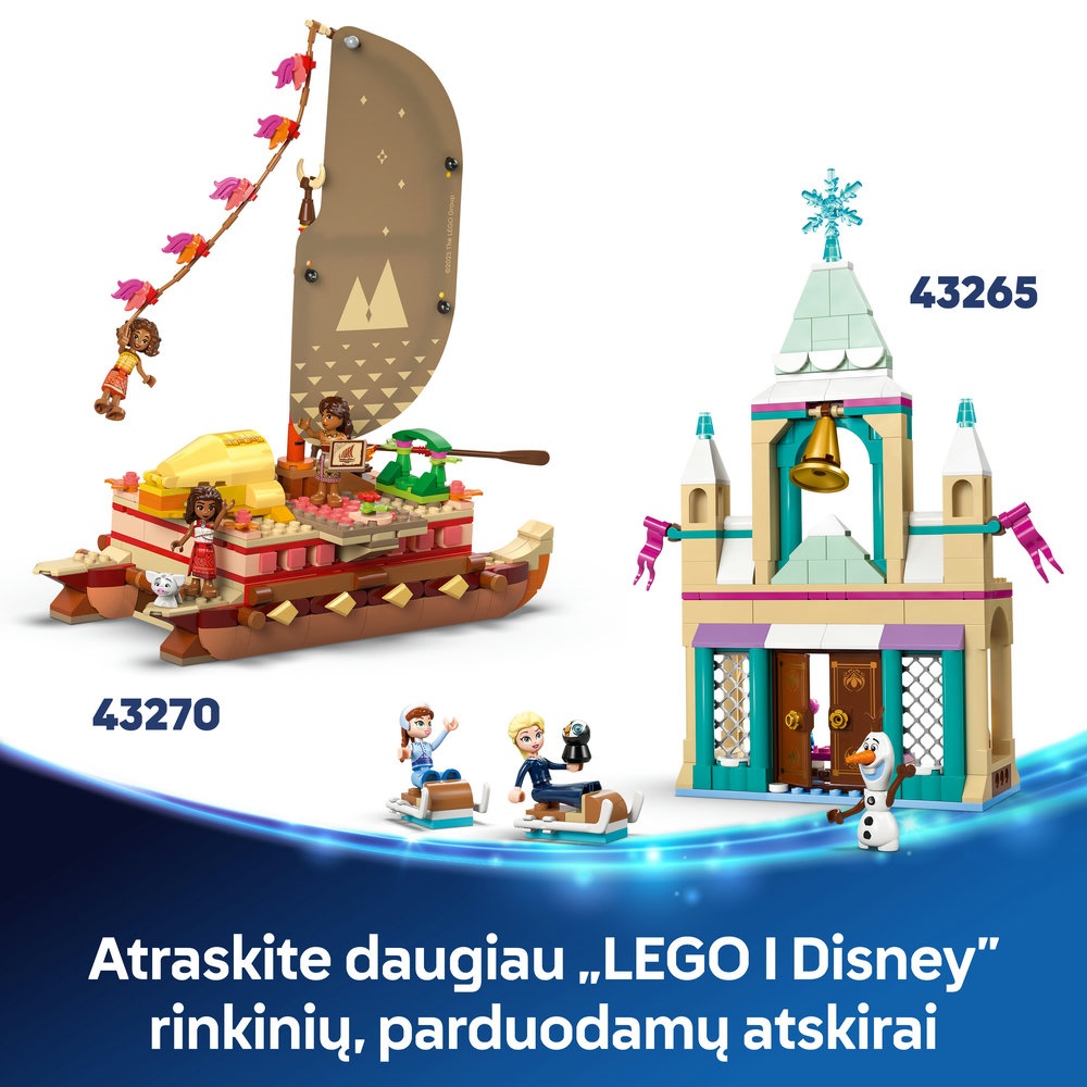 LEGO® Disney Pelenės pilis ir karieta (43275)