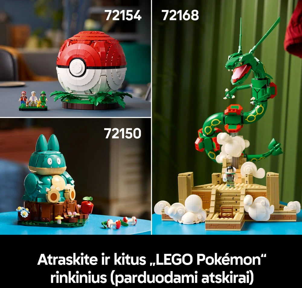 LEGO® Pokémon™ Arkeinanas Pokémon figūrėlės rinkinys 72160