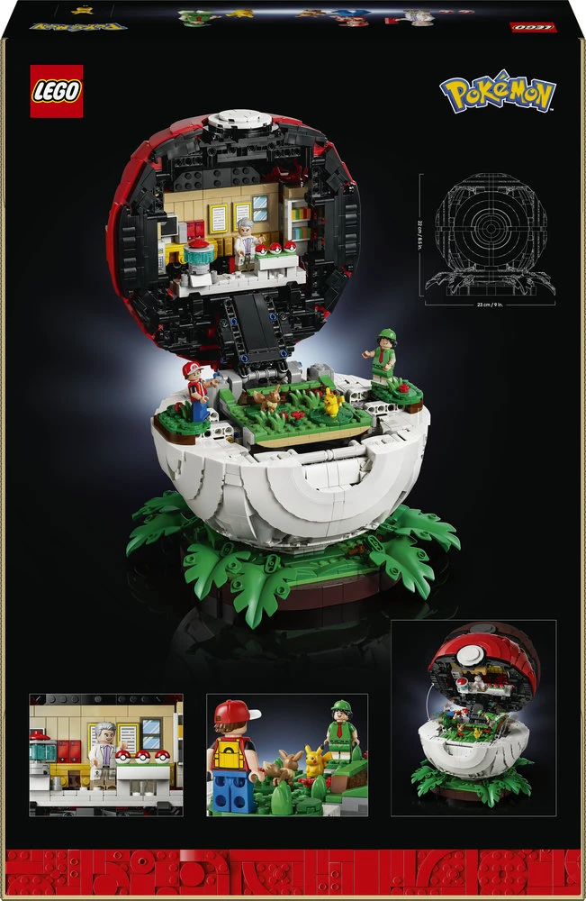 LEGO® Pokémon™ Įspūdingos Trenerio akimirkos: Poke kamuolys 72154