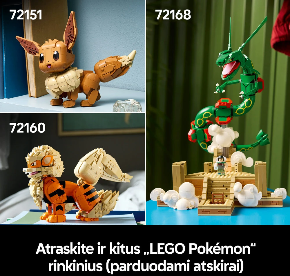 LEGO® Pokémon™ Įspūdingos Trenerio akimirkos: Poke kamuolys 72154