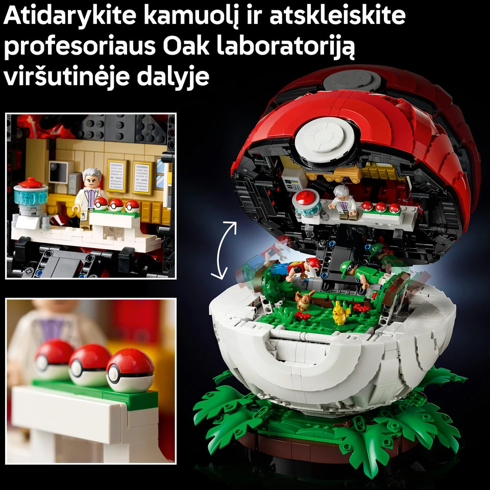 LEGO® Pokémon™ Įspūdingos Trenerio akimirkos: Poke kamuolys 72154