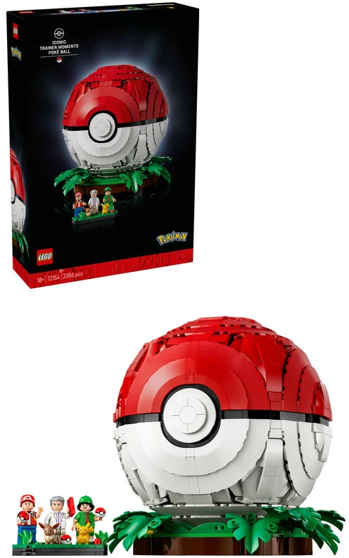 LEGO® Pokémon™ Įspūdingos Trenerio akimirkos: Poke kamuolys 72154