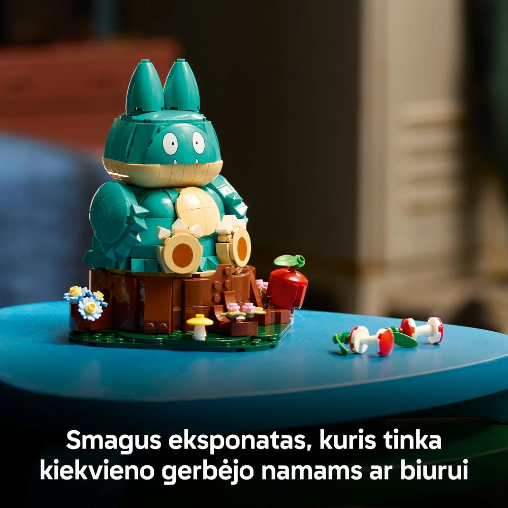 LEGO® Pokémon™ Munchlax figūrėlės konstravimo rinkinys 72150