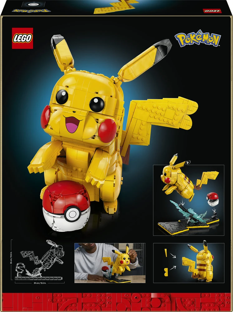 LEGO® Pokémon™ Pikačiu ir Poke kamuolys Konstravimo rinkinys 72152