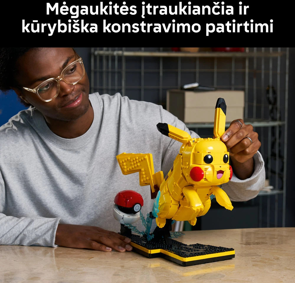 LEGO® Pokémon™ Pikačiu ir Poke kamuolys Konstravimo rinkinys 72152