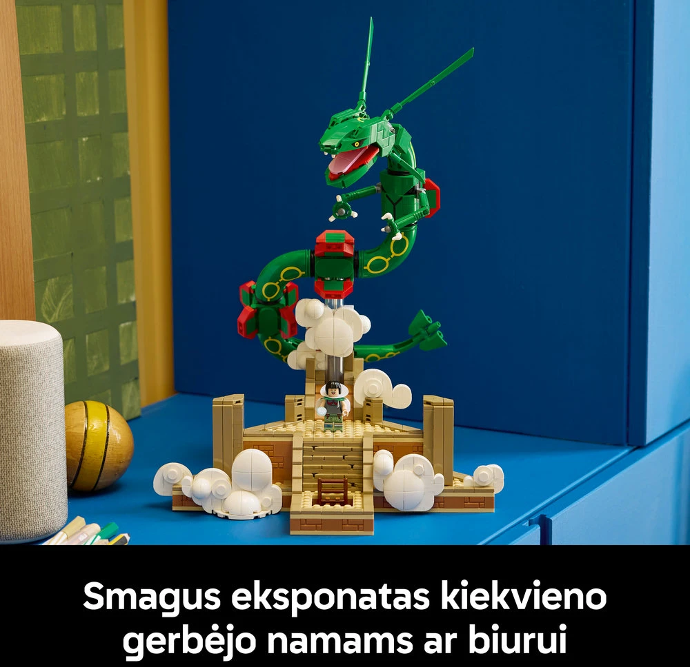 LEGO® Pokémon™ Rayquaza figūrėlės konstravimo rinkinys 72168