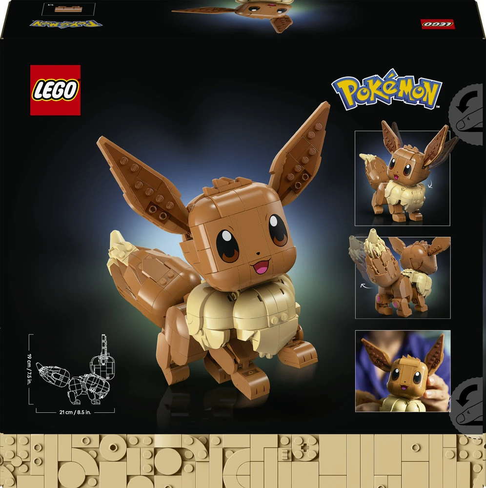 LEGO® Pokémon™ Yvi Modelio konstravimo rinkinys Suvenyras žaidėjams 72151