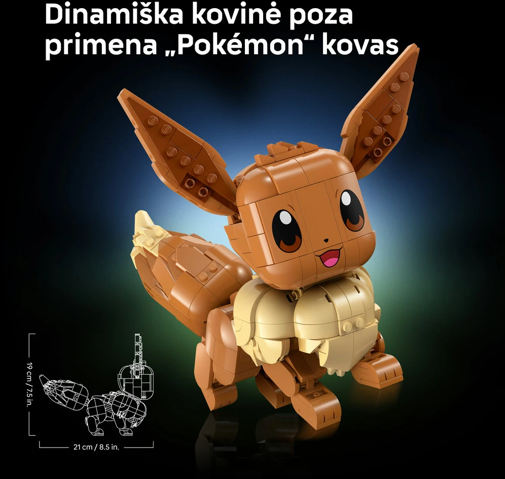 LEGO® Pokémon™ Yvi Modelio konstravimo rinkinys Suvenyras žaidėjams 72151