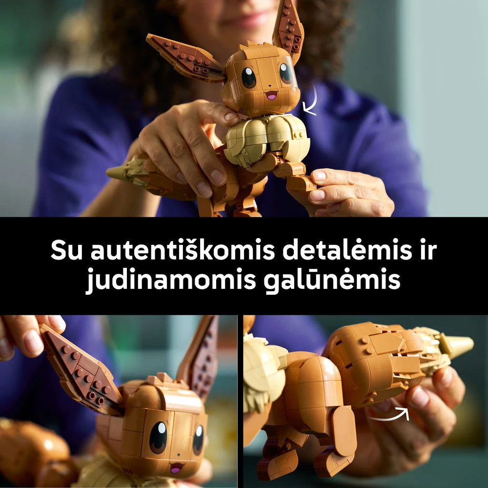 LEGO® Pokémon™ Yvi Modelio konstravimo rinkinys Suvenyras žaidėjams 72151