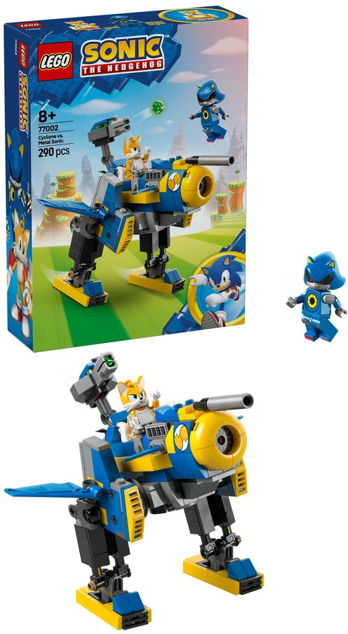LEGO® Sonic the Hedgehog™ Cyclone prieš Metal Sonic (77002)