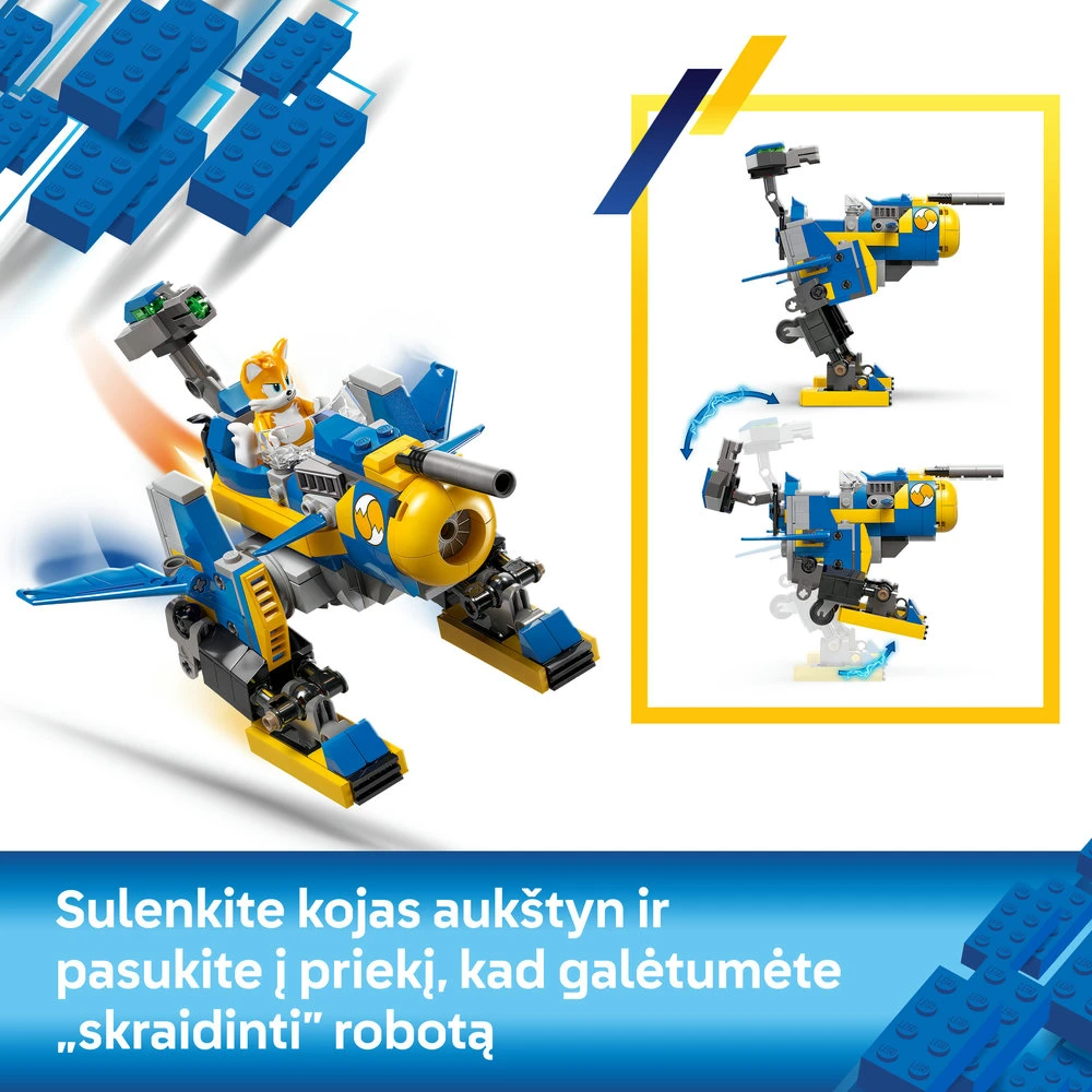 LEGO® Sonic the Hedgehog™ Cyclone prieš Metal Sonic (77002)