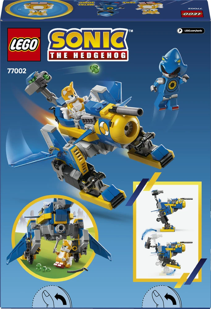 LEGO® Sonic the Hedgehog™ Cyclone prieš Metal Sonic (77002)