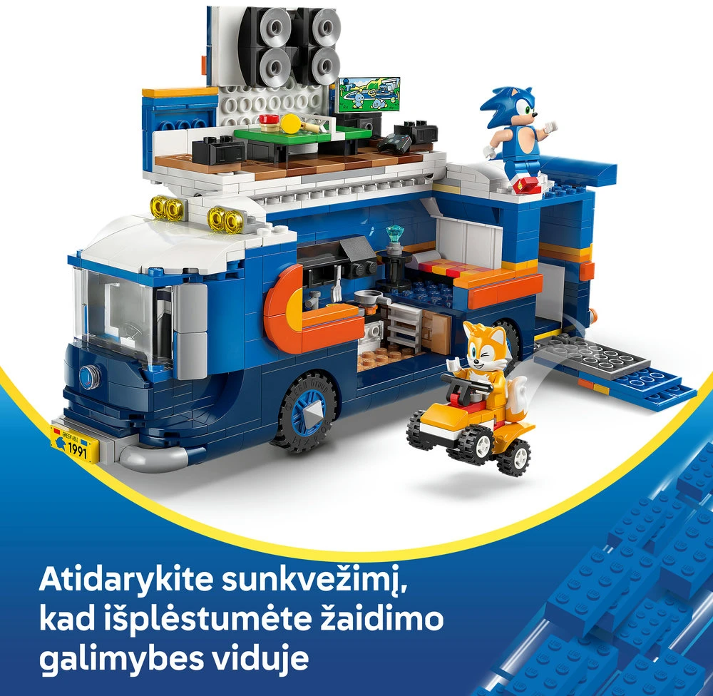 LEGO® Sonic the Hedgehog Sonic komandos sunkvežimis (77006)