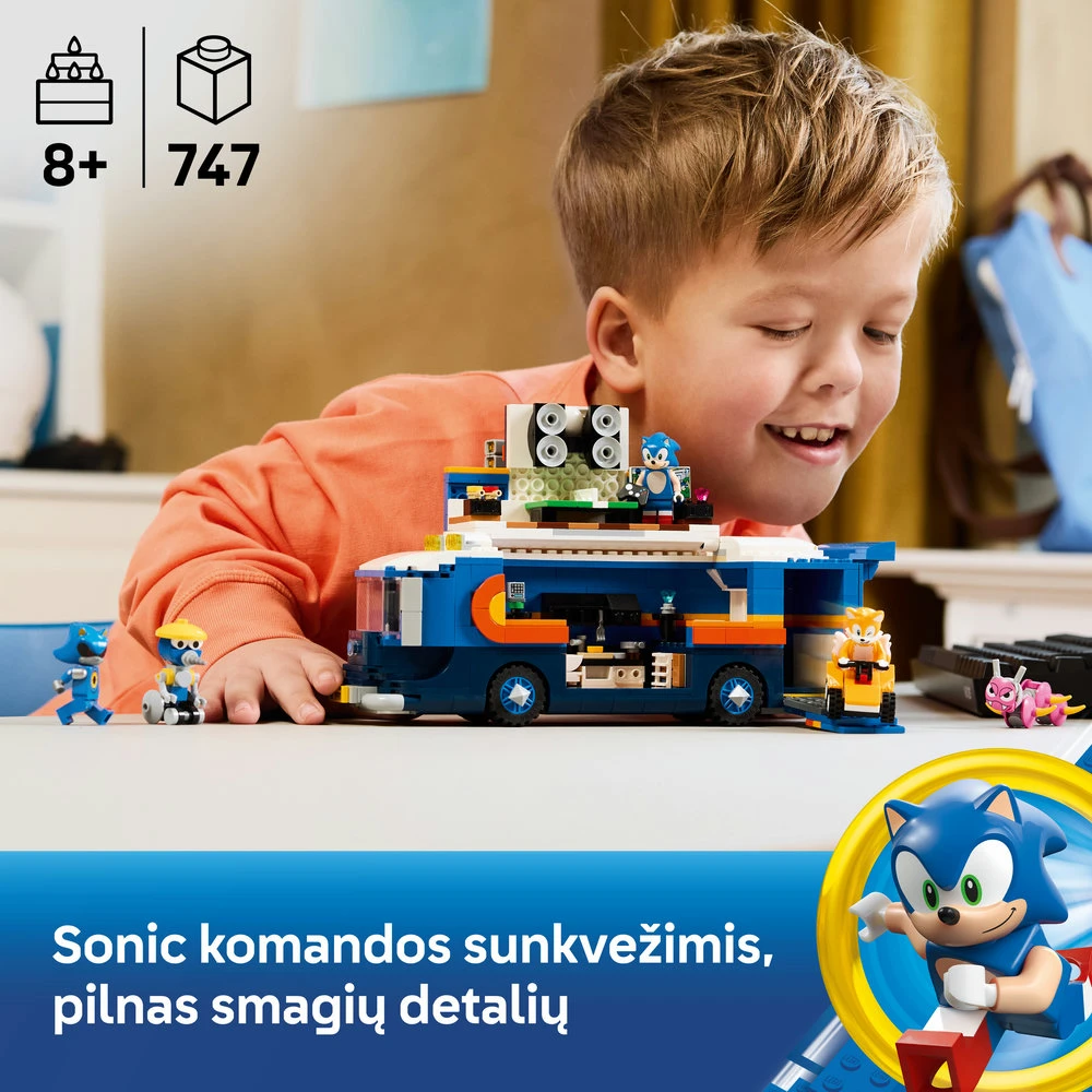 LEGO® Sonic the Hedgehog Sonic komandos sunkvežimis (77006)