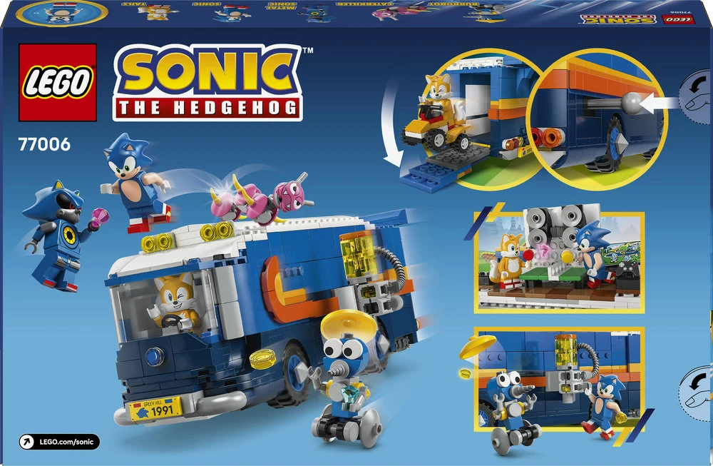 LEGO® Sonic the Hedgehog Sonic komandos sunkvežimis (77006)