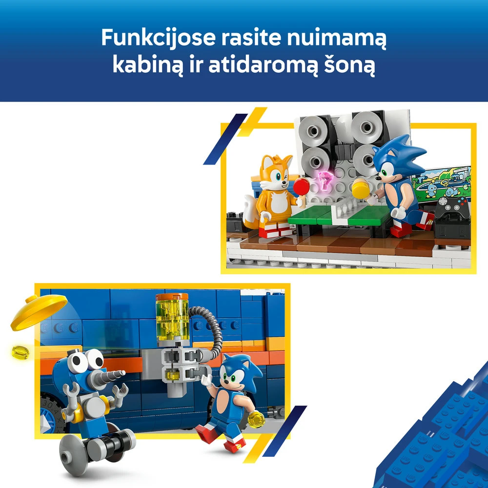 LEGO® Sonic the Hedgehog Sonic komandos sunkvežimis (77006)