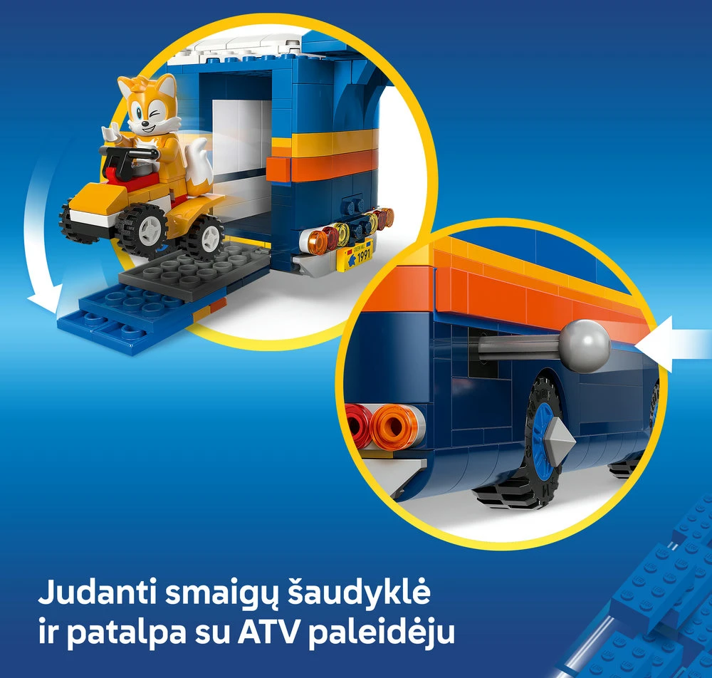 LEGO® Sonic the Hedgehog Sonic komandos sunkvežimis (77006)