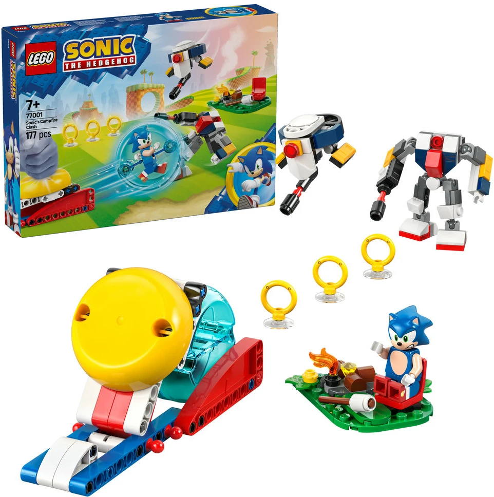 LEGO® Sonic the Hedgehog™: Sonic kova prie laužo 77001
