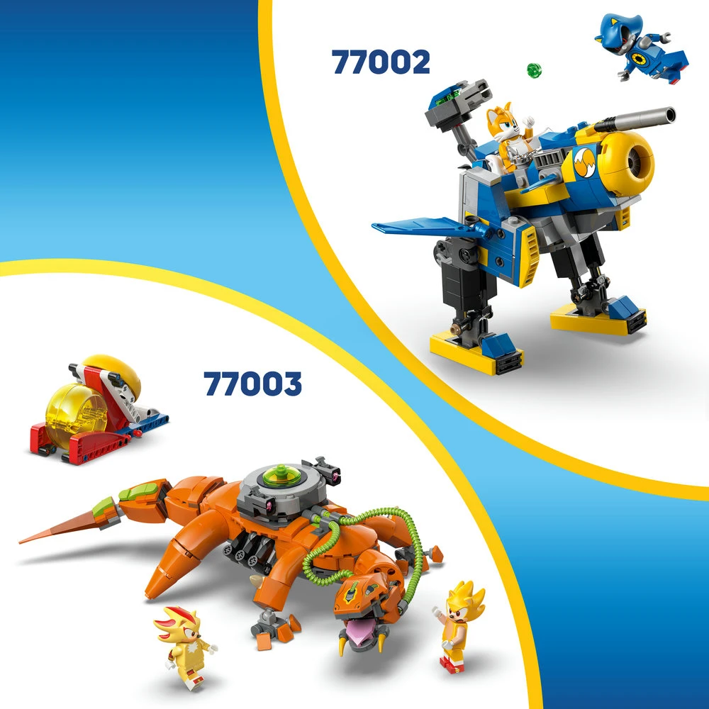 LEGO® Sonic the Hedgehog™: Sonic kova prie laužo 77001
