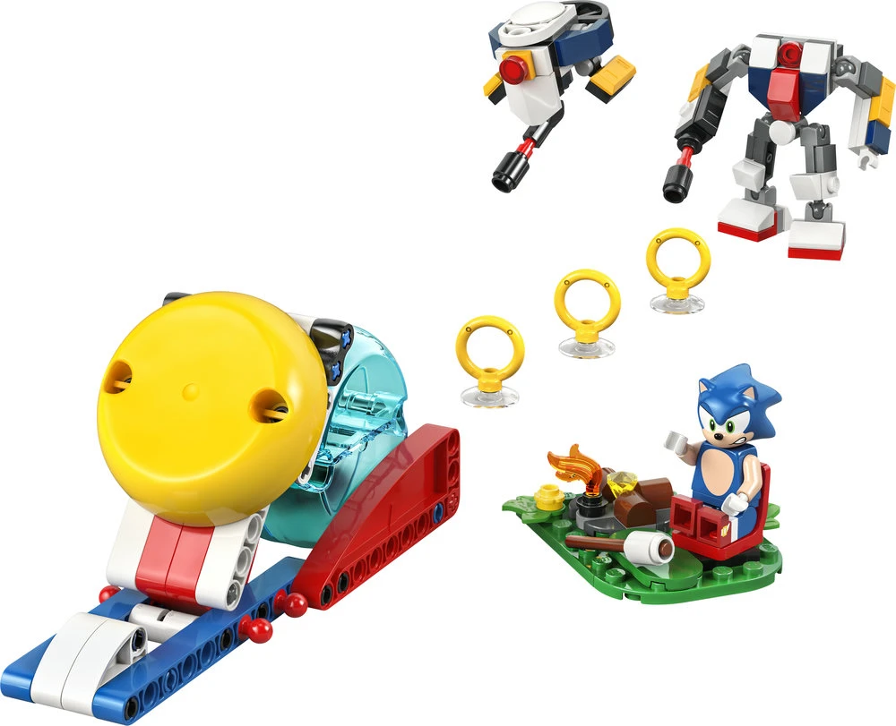 LEGO® Sonic the Hedgehog™: Sonic kova prie laužo 77001