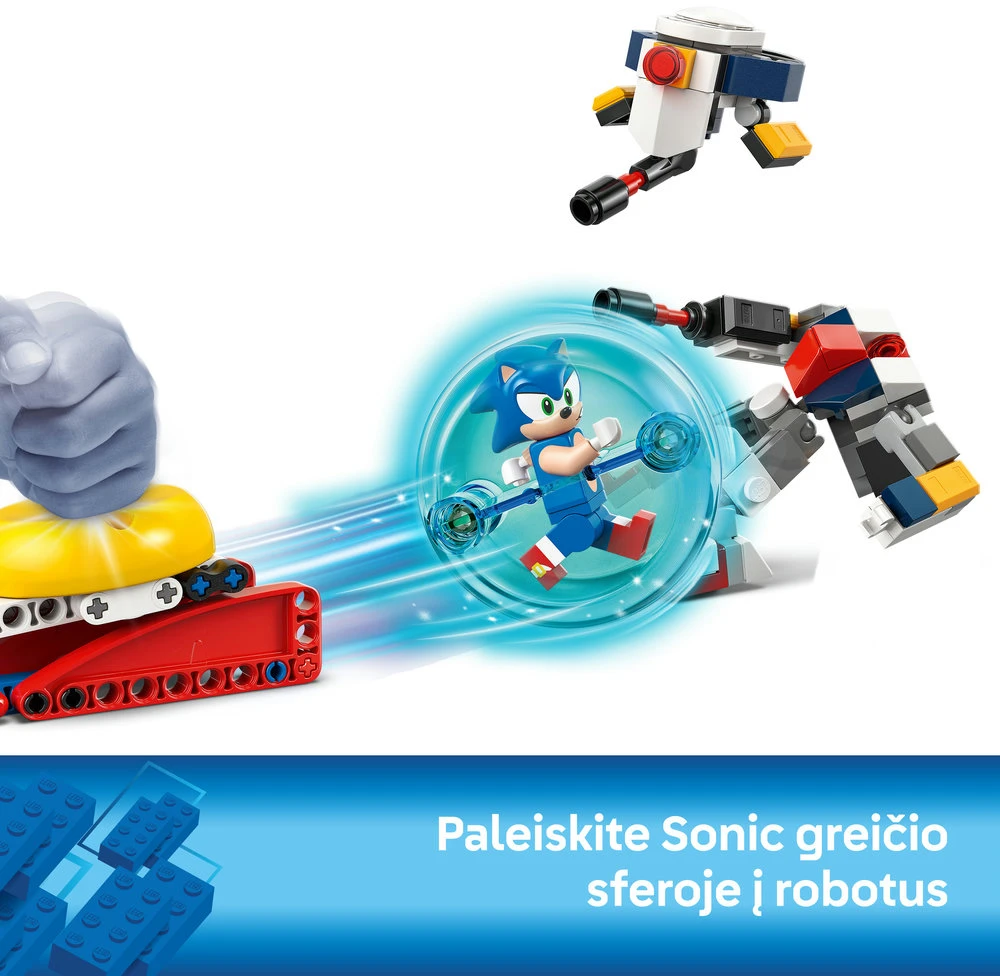 LEGO® Sonic the Hedgehog™: Sonic kova prie laužo 77001