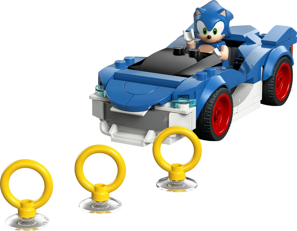 LEGO® Sonic the Hedgehog™ Sonikas: greitaeigis automobilis Žaibas 77117