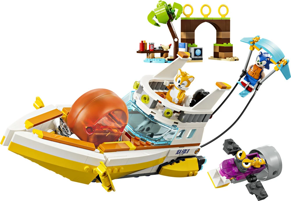 LEGO® Sonic the Hedgehog™ Tails nuotykių laivas (76997)