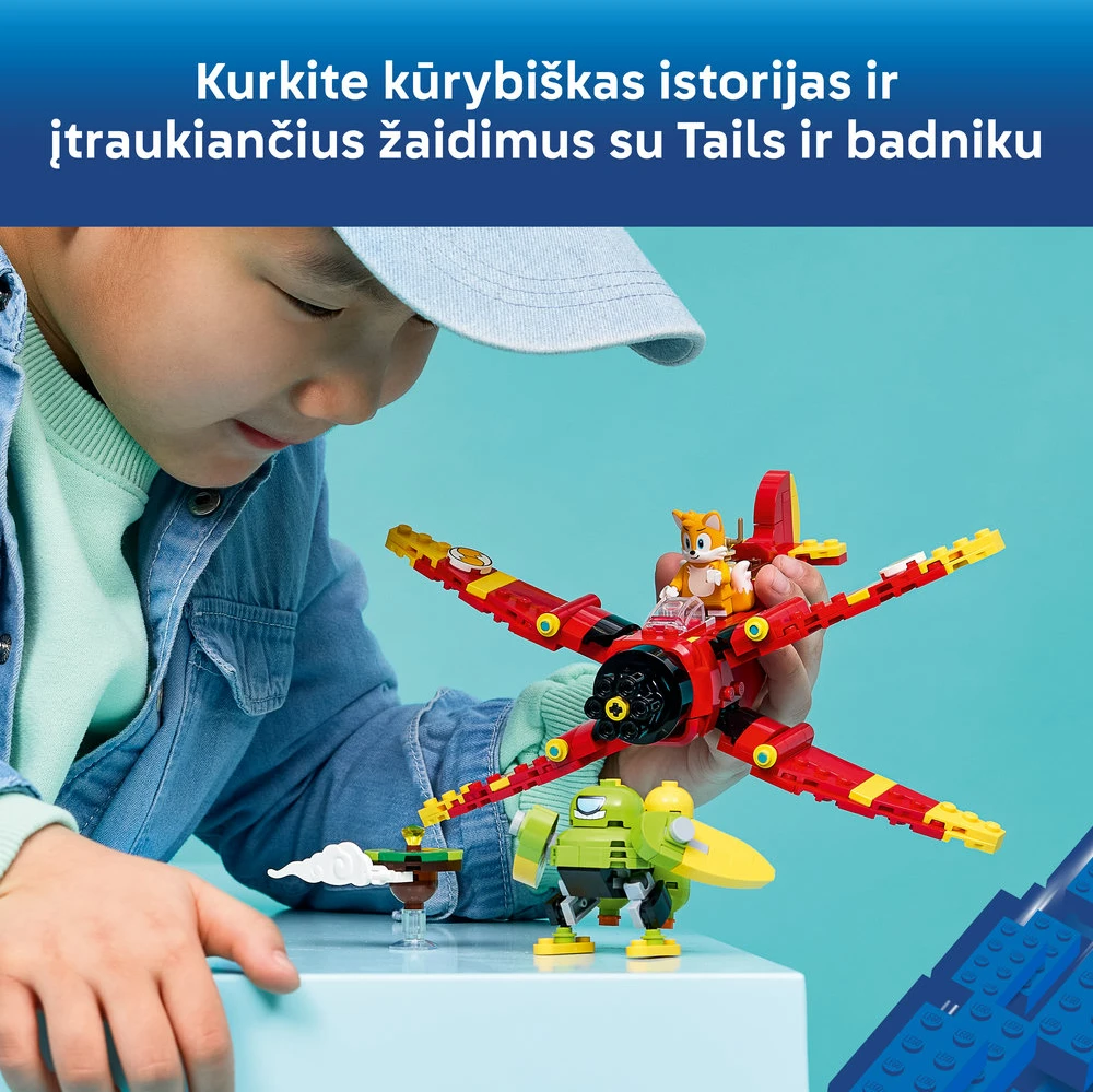 LEGO® Sonic the Hedgehog™ Tails „Tornado-1“ žaislas 77119