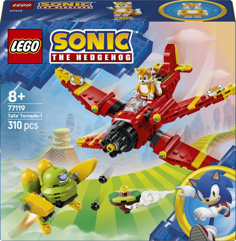 LEGO® Sonic the Hedgehog™ Tails „Tornado-1“ žaislas 77119