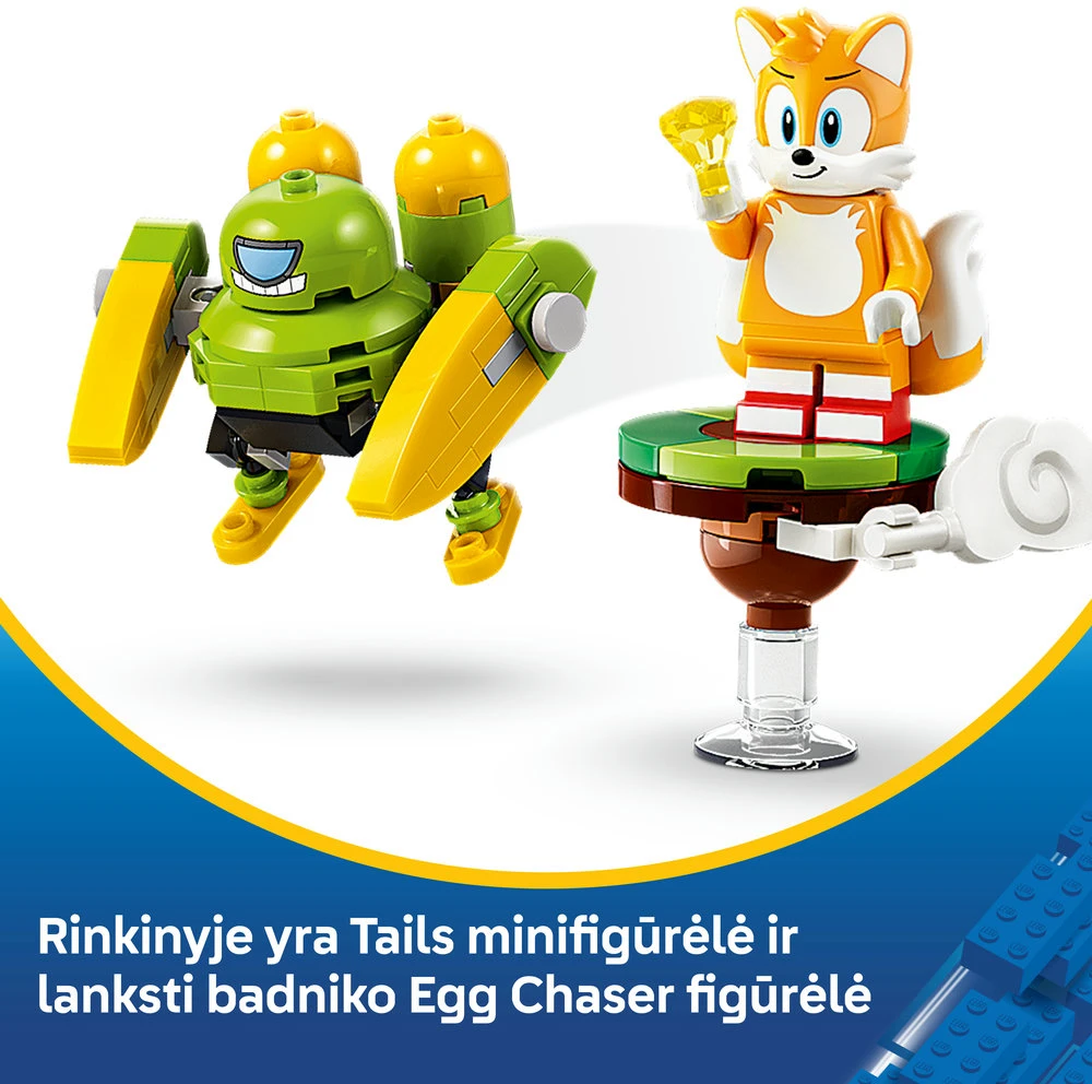 LEGO® Sonic the Hedgehog™ Tails „Tornado-1“ žaislas 77119