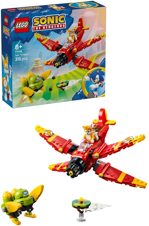 LEGO® Sonic the Hedgehog™ Tails „Tornado-1“ žaislas 77119